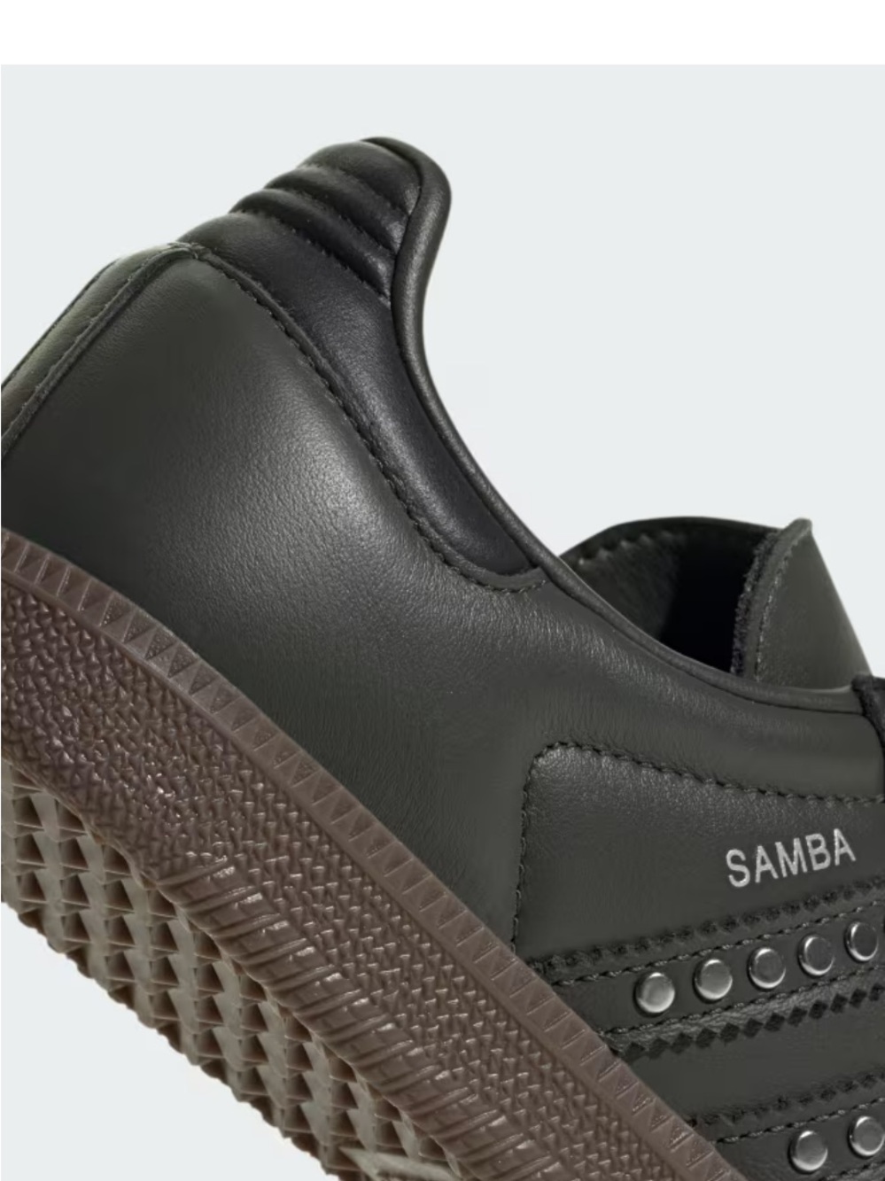 Adidas ICONIC SAMBA SHOES WITH PREMIUM MATERIALS AND METALLIC DOT 3-STRIPES 9.5 - Picture 6 of 16